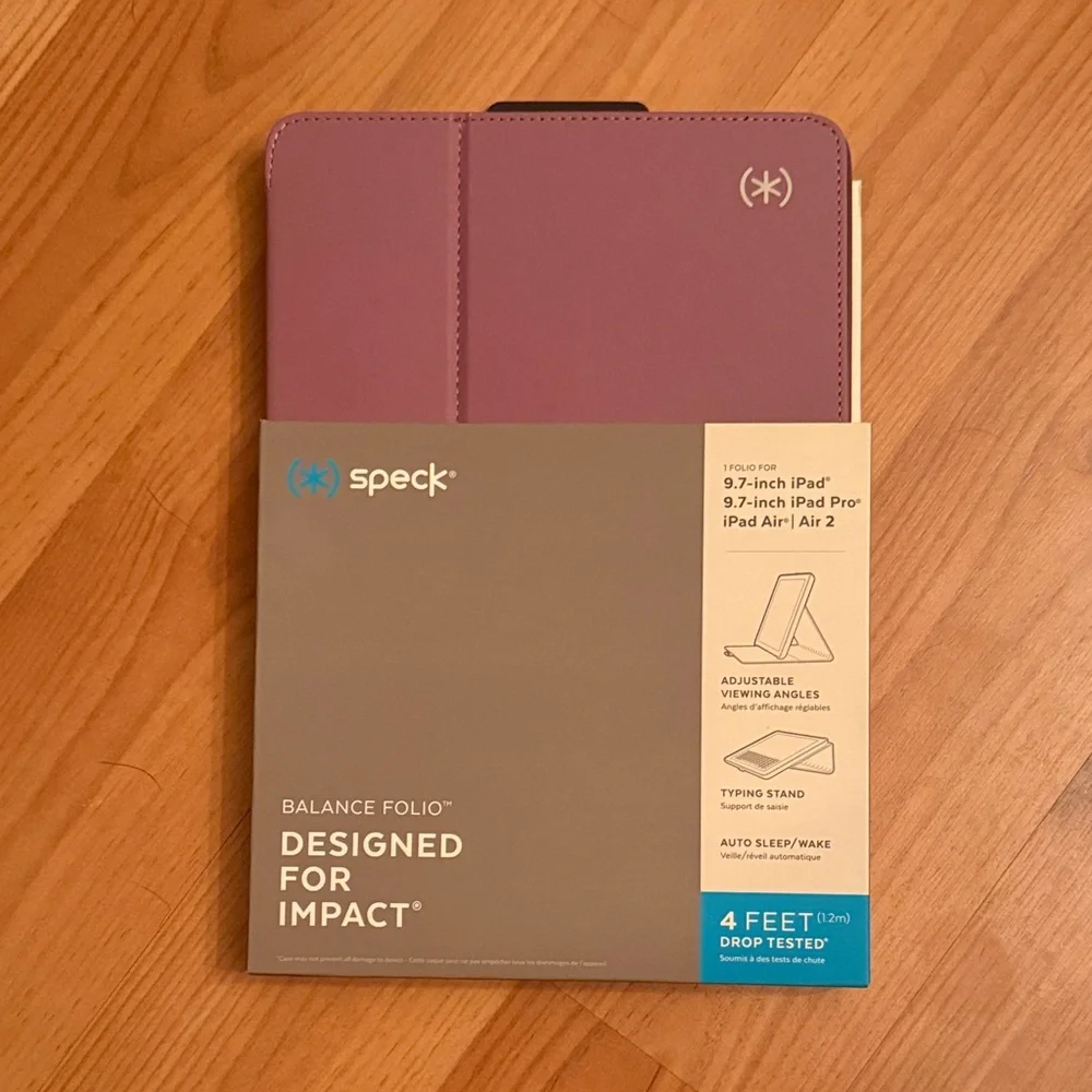 speck Balance Folio Tablet Case in Mauve/Purple - Picture 1 of 2